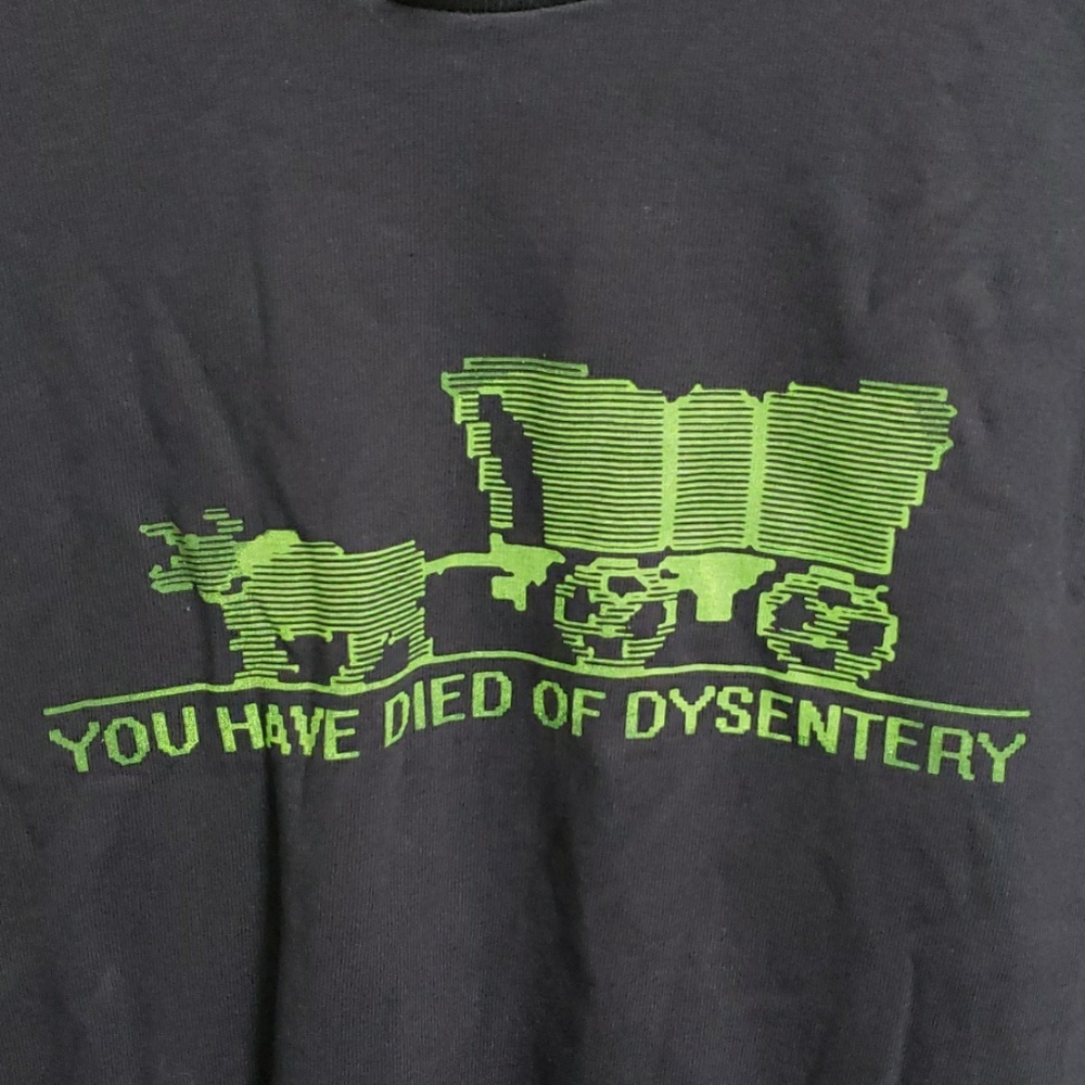 Oregon Trail XL Graphic Tee Shirt NWOT Unisex